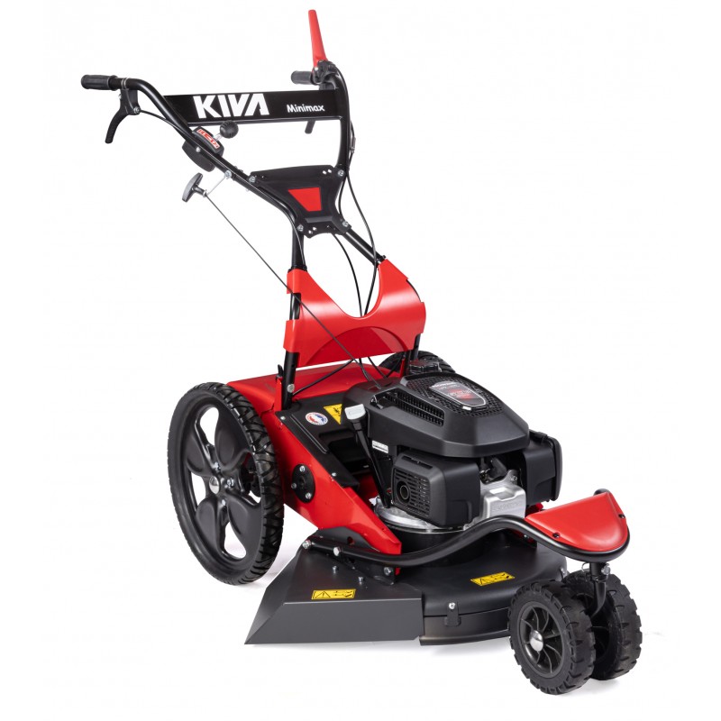 Kiva Minimax + Tondeuse thermique autotractée herbes hautes
