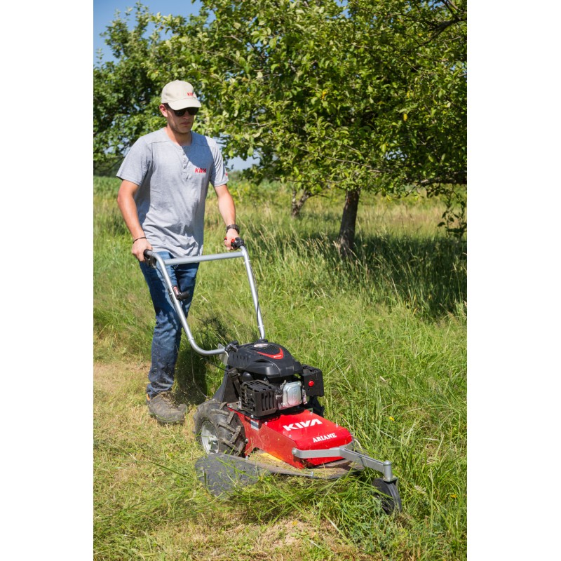 Tondeuse thermique autotractée herbes hautes Kiva Ariane